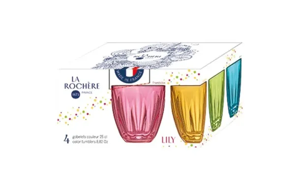 LA ROCHERE SET DE 4  614496S4